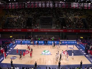 CBA常规赛第2轮广州朗肽海本VS天津先行者20241127