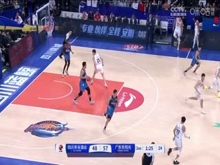 CBA常规赛第12轮四川丰谷酒业VS广东东阳光20241201