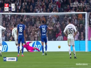 西甲联赛皇家马德里VS赫塔菲20241201