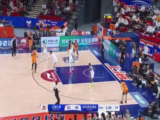 CBA常规赛第15轮上海久事VS四川丰谷酒业20241209