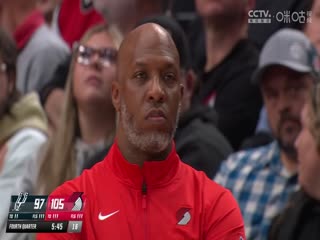 NBA常规赛马刺VS开拓者20241214