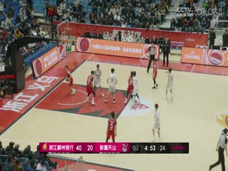 WCBA常规赛A组浙江稠州银行VS新疆天山20241216