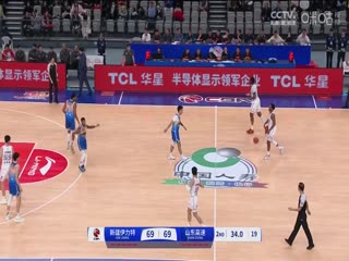 CBA常规赛第20轮新疆伊力特VS山东高速20241220