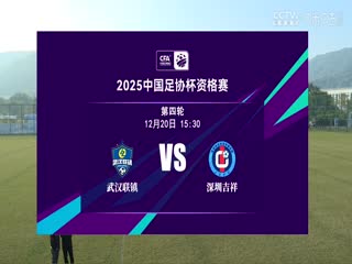 足协杯资格赛武汉联镇VS深圳吉祥20241220