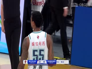 CBA常规赛第24轮浙江方兴渡VS青岛国信制药20241230