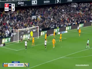 西甲联赛瓦伦西亚VS皇家马德里20250104