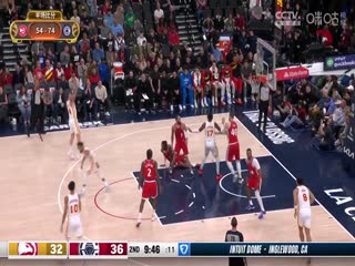 NBA常规赛老鹰VS快船20250105