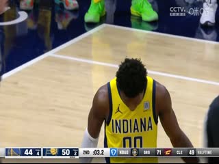 NBA常规赛勇士VS步行者20250111