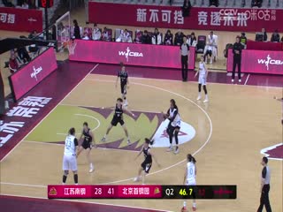 WCBA常规赛A组江苏南钢VS北京首钢园20250205