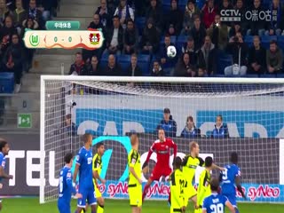 德甲联赛沃尔夫斯堡VS勒沃库森20250208