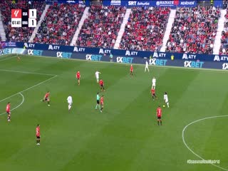 西甲联赛奥萨苏纳VS皇家马德里20250215