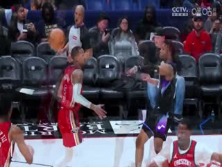 NBA常规赛开拓者VS爵士20250410