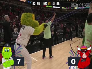 NBA常规赛热火VS公牛20250410