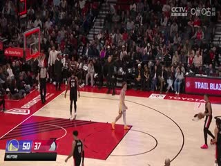 NBA常规赛勇士VS开拓者20250412