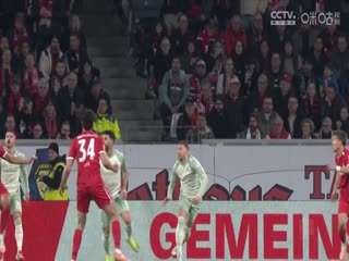 德甲联赛美因茨VS沃尔夫斯堡20250419