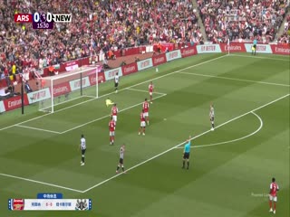 英超联赛阿森纳VS纽卡斯尔联20250518
