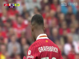 英超联赛利物浦VS水晶宫20250525