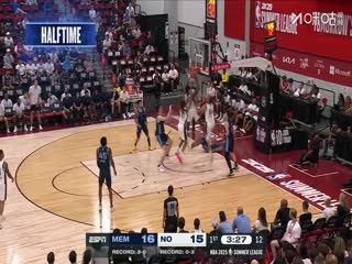 NBA夏季联赛爵士VS黄蜂20250712