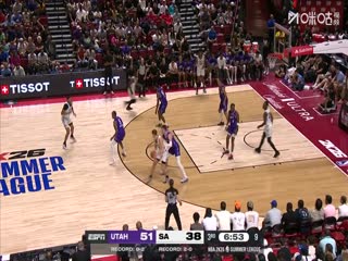 NBA夏季联赛爵士VS马刺20250715