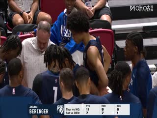 NBA夏季联赛森林狼VS活塞20250716