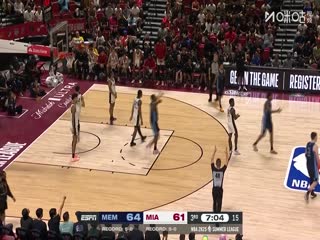 NBA夏季联赛开拓者VS火箭20250718