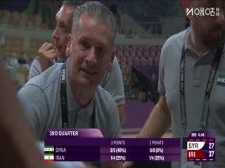 男篮亚洲杯叙利亚VS伊朗20250811