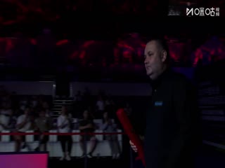 2025斯诺克武汉公开赛32进16斯蒂芬·马奎尔5-4赵心童（秦正）20250826