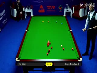 2025斯诺克武汉公开赛64进32吉米·罗伯逊3-5雷佩凡20250825
