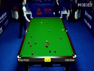 2025斯诺克武汉公开赛64进32肖恩·墨菲5-0乔丹·布朗20250825