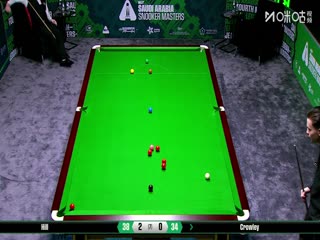 2025斯诺克沙特大师赛第二轮（112进80）亚伦·希尔4-1莱昂内·克劳利20250809