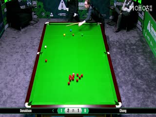 2025斯诺克沙特大师赛第二轮（112进80）斯科特·唐纳森3-4常冰玉20250809