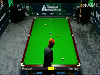 2025斯诺克沙特大师赛第二轮（112进80）王雨晨4-0哈特姆·亚辛20250809