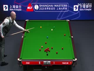 2025斯诺克上海大师赛第二轮赵心童6-2克里斯·韦克林（汪译男、丁文钧）20250730