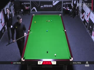 2025斯诺克英国公开赛资格赛吉米·怀特2-4利亚姆·戴维斯20250625