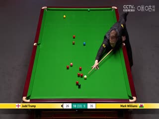 24-25赛季斯诺克世锦赛半决赛马克·威廉姆斯13-11贾德·特鲁姆普（第三阶段）20250503