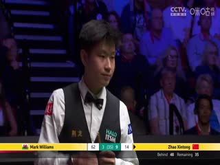 24-25赛季斯诺克世锦赛决赛赵心童11-6马克·威廉姆斯（第二阶段）20250505