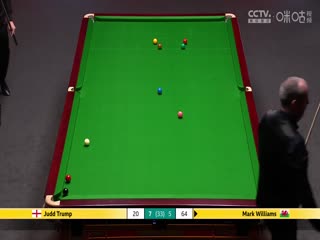 24-25赛季斯诺克世锦赛半决赛马克·威廉姆斯8-8贾德·特鲁姆普（第二阶段）20250502