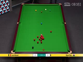 24-25赛季斯诺克世锦赛第一轮卢卡·布雷塞尔4-5瑞恩·戴（第一阶段）20250423