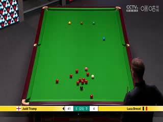 24-25赛季斯诺克世锦赛四分之一决赛卢卡·布雷切尔8-8贾德·特鲁姆普（第二阶段）20250430