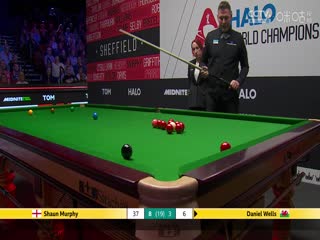 24-25赛季斯诺克世锦赛第一轮肖恩·墨菲10-4丹尼尔·威尔斯（第二阶段）20250423