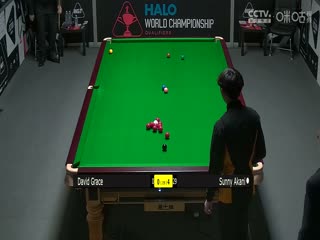 斯诺克世锦赛资格赛96进64大卫·格雷斯2-6阿卡尼·宋沙瓦（第一阶段）20250410