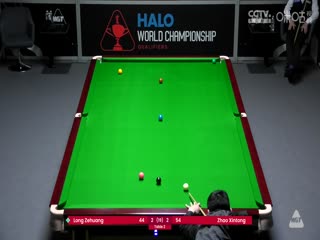 斯诺克世锦赛资格赛96进64龙泽煌5-4赵心童（第一阶段）20250410