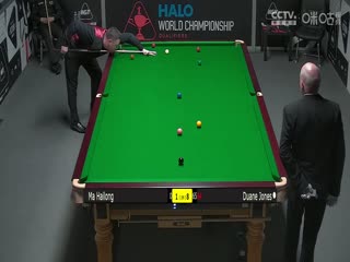 斯诺克世锦赛资格赛96进64及64进32马海龙1-10杜安·琼斯（第二阶段）20250413