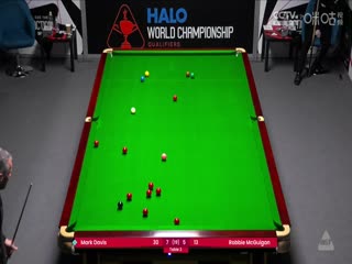 斯诺克世锦赛资格赛96进64马克·戴维斯10-7罗比·麦圭根（第二阶段）20250410