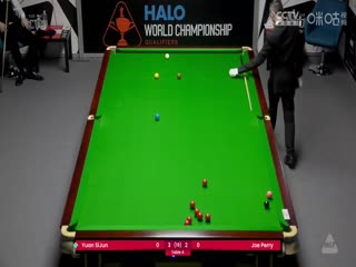 斯诺克世锦赛资格赛96进64及64进32袁思俊4-5乔·佩里（第一阶段）20250413