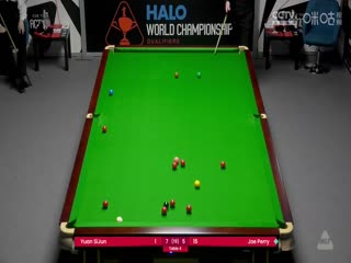 斯诺克世锦赛资格赛96进64及64进32袁思俊10-5乔·佩里（第二阶段）20250413