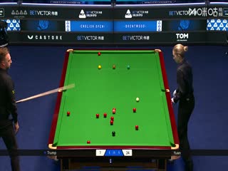 2025斯诺克英格兰公开赛32进16特鲁姆普4-1袁思俊20250917