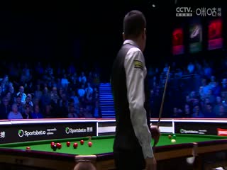 斯诺克巡回锦标赛四分之一决赛凯伦·威尔逊1-7丁俊晖（第一阶段）20250404