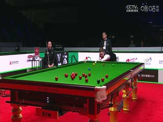 斯诺克世界大奖赛32进16肖国栋4-3杰克·琼斯20250305