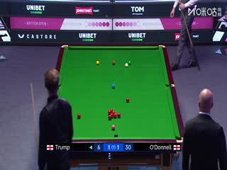 2025斯诺克英国公开赛32进16贾德·特鲁姆普4-2马丁·奥德奈尔20250925